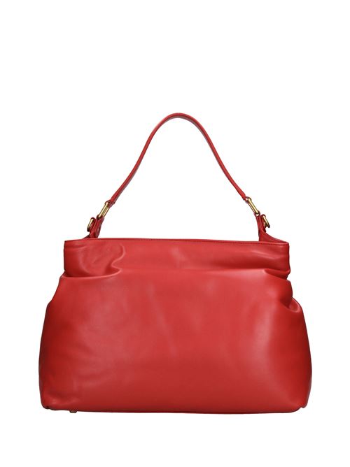 Borsa WOVEN LOGO in pelle LA CARRIE | 142P-DB-151-LEAROSSO